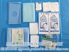 Paquete para la circuncisión masculina