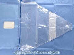 Lithotomy Drape 907LP también puede ser utilizado para la limpieza de la piel.